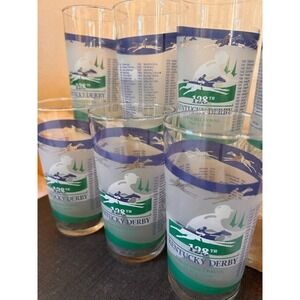 Vtg Kentucky Derby Churchill Downs Mint Julep Glass 128th Running 2002